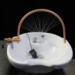 Cadre de thérapie par l&rsquo;eau pour Salon de coiffure, Spa, avec pompe, bol de shampoing, cascade, équipement de lit de douche, système de Circulation de l&rsquo;eau