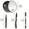 Miroir grossissant 30X rond compact fixation ventouse… – vue 6