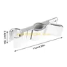 Support douchette coulissant mural chromé miroir… – vue 6