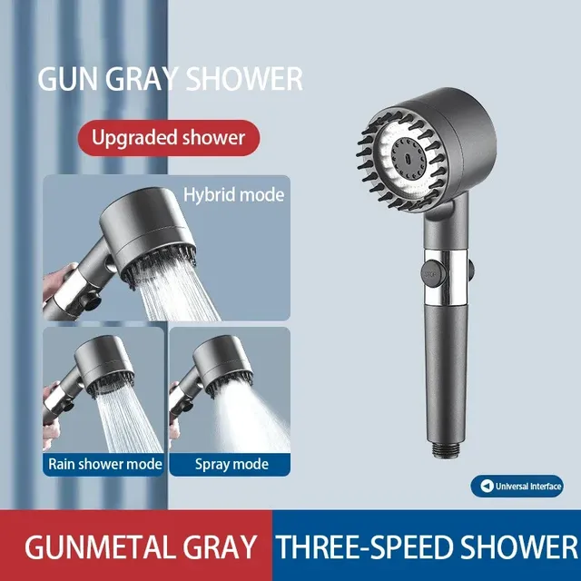 Pommeau douchette haute pression filtre anticalcaire… – vue 2
