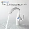 Robinet de lavabo de salle de bains en laiton massif… – vue 3