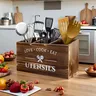 Organisateur cuisine compartiments grille boîte… – vue 5