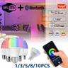 Ampoule LED intelligente à commande vocale – vue 1