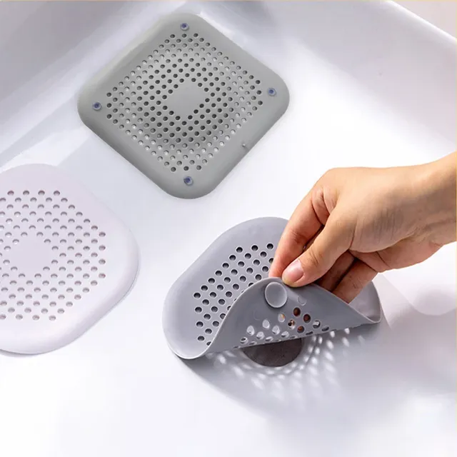 Filtre à cheveux en Silicone pour évier