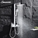 HOmall-Système de Douche à Haute Pression avec Pommeau pour Pulvérisateur de Bain