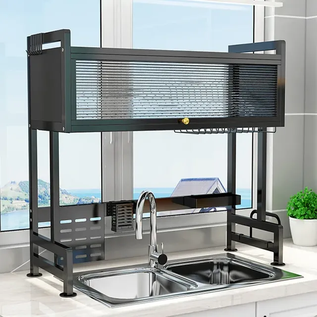 Rangement d'évier de cuisine avec porte – vue 5