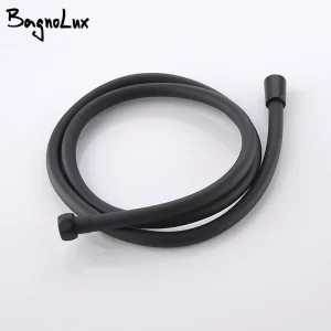 Accessoires de tuyau de douche, Tube en caoutchouc 1.2/1.5M, remplacement de pulvérisateur de Bidet, tuyau de douche à main Flexible ABS, Tube de rechange Non toxique