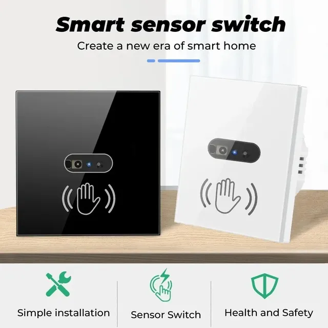 Aovrlc EU Tuya WiFi commutateur intelligent vague… – vue 4