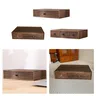 Organisateur bureau tiroir bois rustique massif compact… – vue 4