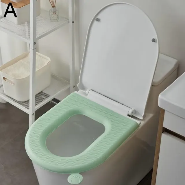 Housse siège toilette imperméable silicone souple… – vue 5