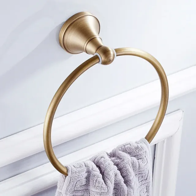 Accessoires de salle de bains en laiton Antique – vue 6