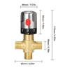 Robinet mitigeur de robinet thermostat en laiton pour… – vue 6