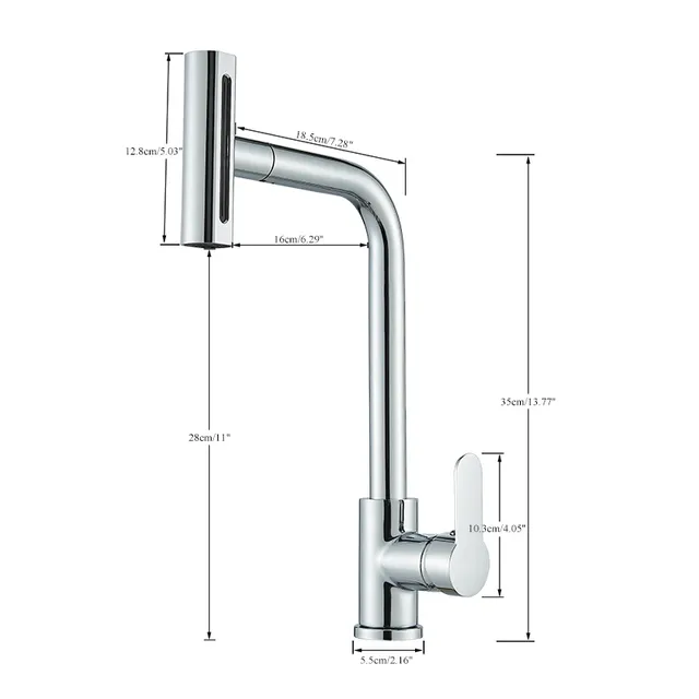 Robinets de cuisine extractibles – vue 5