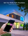 NINFULL ampoules intelligentes RGB E27 GU10 ampoule Led… – vue 4
