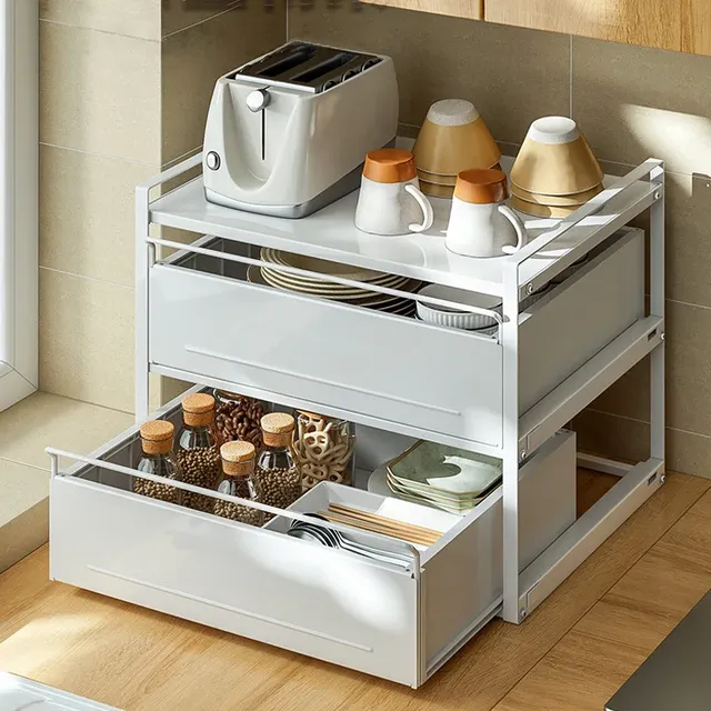 Étagère extractible de cuisine