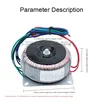 Transformateur torique 300W primaire 220V secondaires… – vue 5