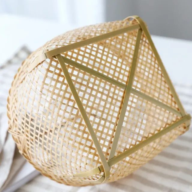 Panier en bambou artisanal Vintage – vue 6