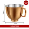 Bol mélangeur en acier inoxydable 5 QT – vue 5