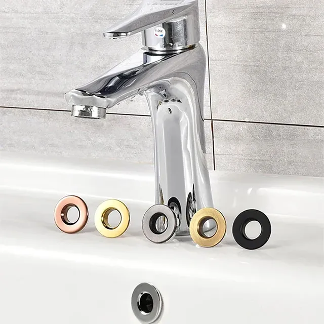 Couvercle de trop-plein d'évier de robinet de lavabo de… – vue 6