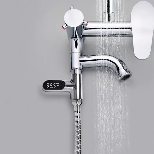 Thermomètre de douche d'eau domestique à affichage LED… – vue 4