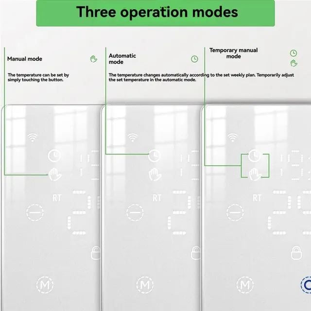 SUNRI-Tuya Wifi maison intelligente chauffage au sol… – vue 4
