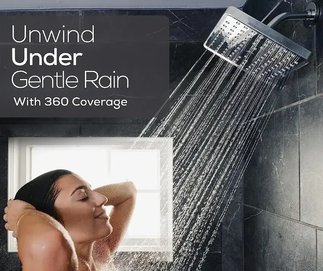 Pommeau de douche à haute pression de 6 pouces – vue 4
