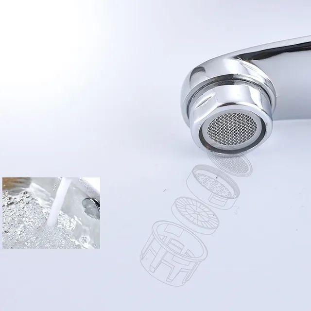 Robinet d'évier de lavabo en alliage de Zinc – vue 6