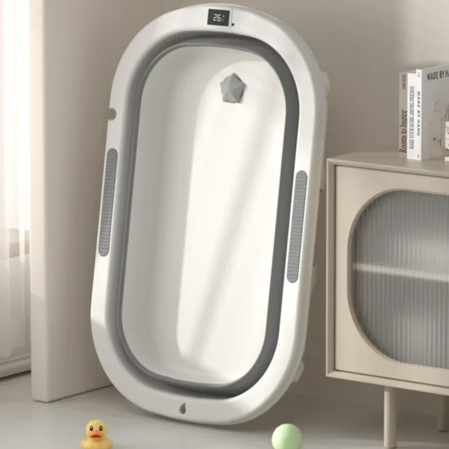 Baignoire bébé baignoire chaude bébé pliable enfant en… – vue 2