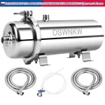Purificateur d&rsquo;eau pour toute la maison, pré-filtre PVDF 0,01 um, 1000l, filtre à eau SUS304, peut être nettoyé en continu pendant 5 ans