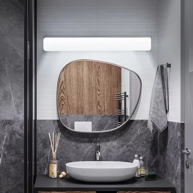 Applique murale LED miroir salle bain design organique…