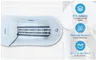 Tapis bain spa massant antidérapant ovale allongé blanc… – vue 4