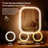 Miroir de maquillage intelligent LED lumineux avec lumière – vue 6