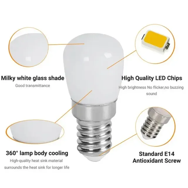 Ampoule LED E12 E14 220V – vue 5