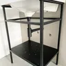 Piège à bouteilles de lavabo de salle de bains noir – vue 3