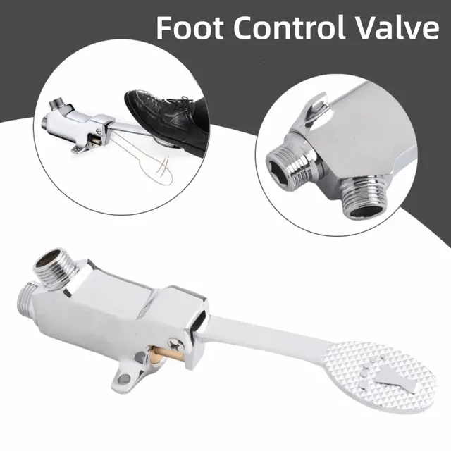 Vanne de commande au pied – vue 3