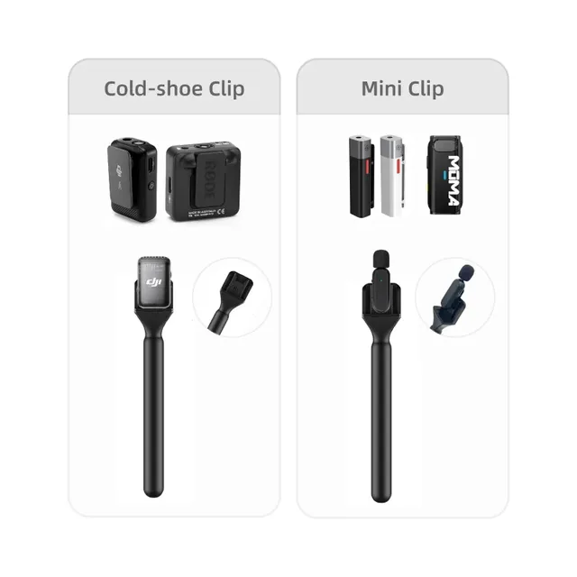 Adaptateur micro d'entrevue – vue 3