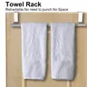 Porte serviettes rétractable suspendu acier inoxydable… – vue 2