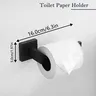 Distributeur de papier hygiénique Moderne Style carré… – vue 6