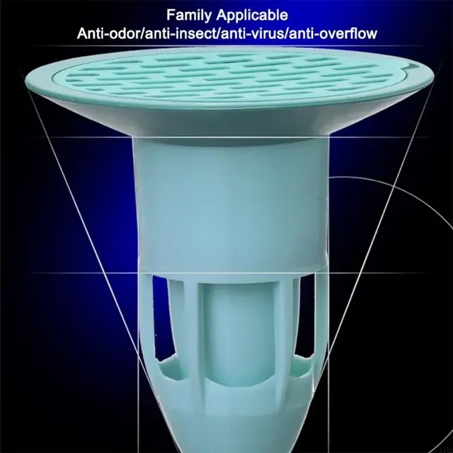 Crépine bonde siphon sol silicone abs tpr élastique… – vue 4