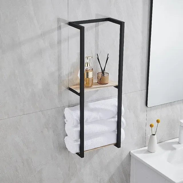 Support rangement mural acier inoxydable double…