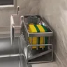 Égouttoir évier cuisine inoxydable acier brossé… – vue 4
