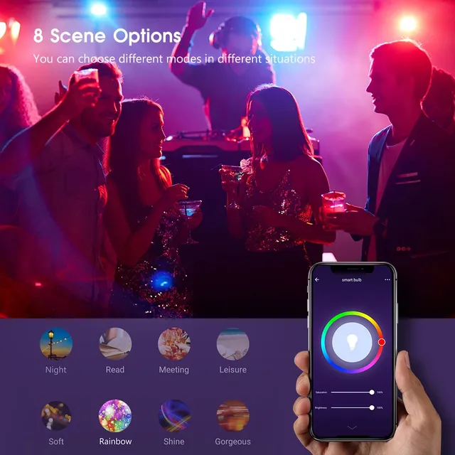 Tuya-Ampoule LED Intelligente – vue 5