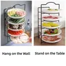 Étagère de rangement de cuisine multicouche en métal – vue 2