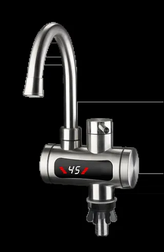 Chauffe-eau électrique instantané 3300W prise ue sous évier 220V…