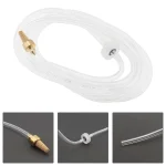 Tuyau d&rsquo;entrée d&rsquo;eau Transparent en Silicone, 4mm, Flexible, avec filtre, système de pulvérisation de liquide de refroidissement et de lubrification