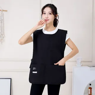 Tablier tunique imperméable nylon résistant taches réglable lien…