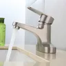 Robinet de salle de bains brossé en acier inoxydable 304 – vue 4