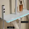 Système de douche à lumière ambiante avec bouton de piano – vue 4