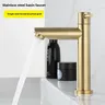 Robinet lavabo froid monocommande acier inoxydable… – vue 5