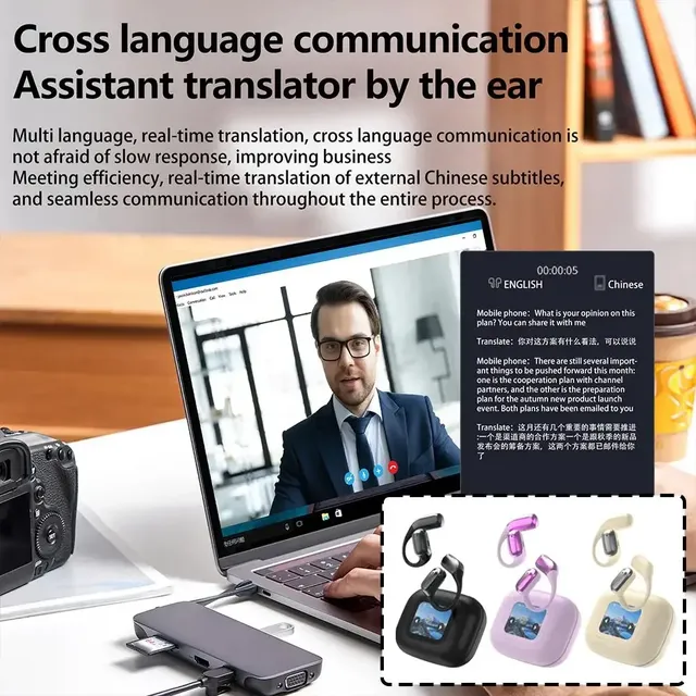 Écouteurs Bluetooth 5.4 – vue 2